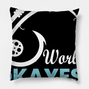 World’s Okayest Fisherman Pillow