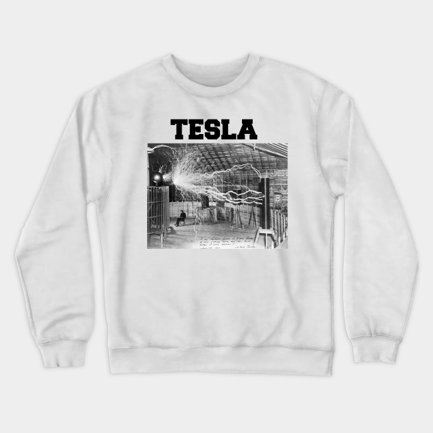 tesla crewneck