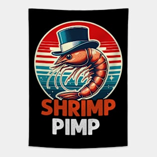 Shrimp Pimp, For Shrimp Lover Tapestry