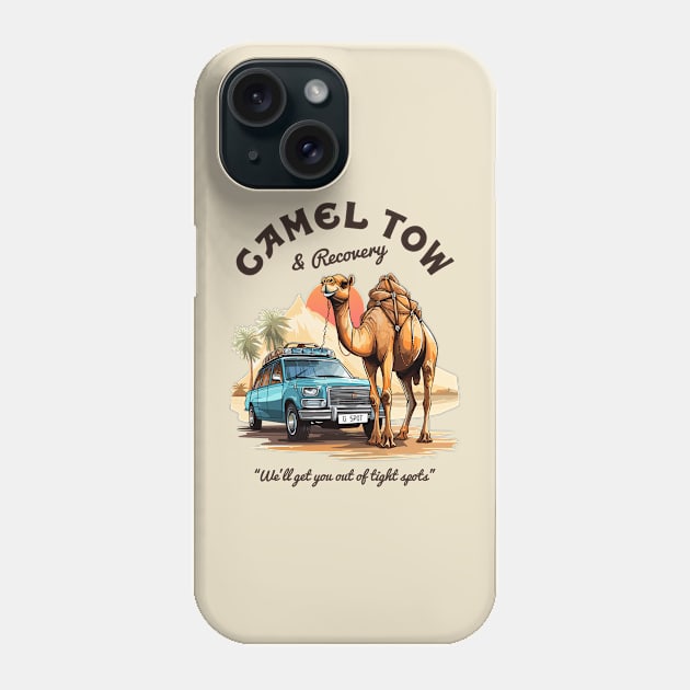 Camel Tow & Recovery Phone Case by Three Meat Curry