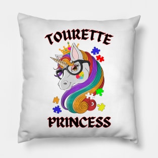 Tourette Beautiful Princess Pillow