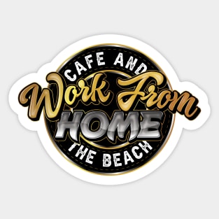 Work From Home Gifts Men Home Office Gifts Self Employed Sticker for Sale  by DSWShirts