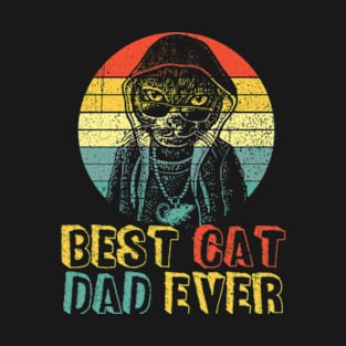 Best Cat Dad Ever Club 8 T-Shirt