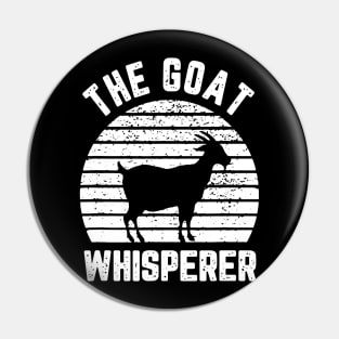 The Goat Whisperer Pin