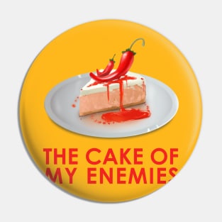 A Cake your enemies would greatly enjoy! Pin