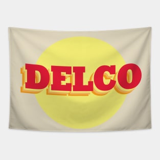 Delco Red Tapestry