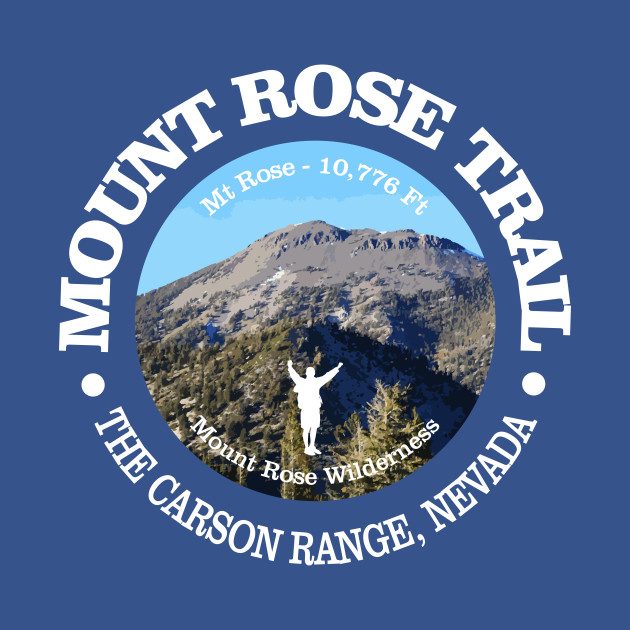 Disover Mount Rose Trail (rd) - Mount Rose - T-Shirt