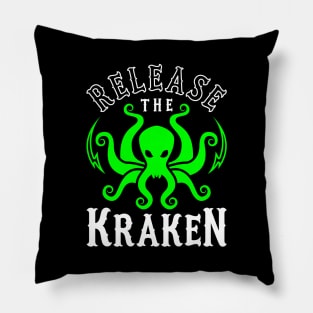 Release The Kraken Pillow