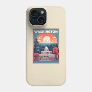 Washington Vintage Design Phone Case