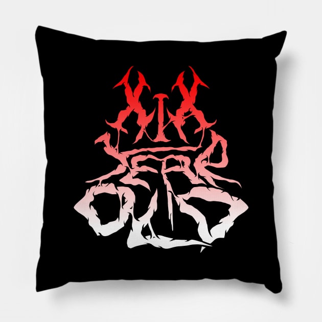 19 YEAR OLD Pillow by ghaarta