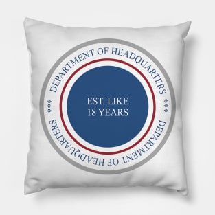 Department of Headquarters Pillow