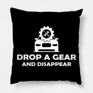 Mechanic - Drop a gear and disappear Pillow