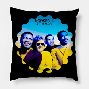 Booker T. & The M.G.'s - watercolor Pillow