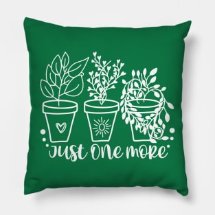 Just One More Plant Pillow