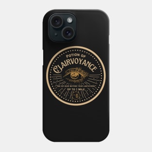 Potion of Clairvoyance: Gold Version Phone Case