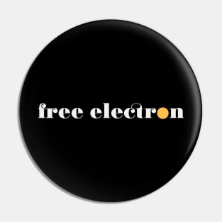 Free Electron - White / Yellow Pin