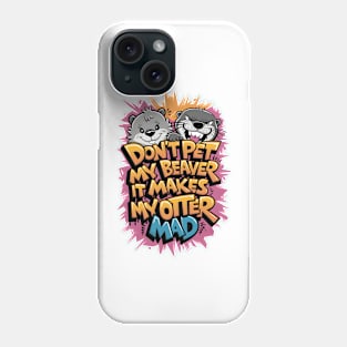Cheerful Beaver & Irritated Otter Phone Case