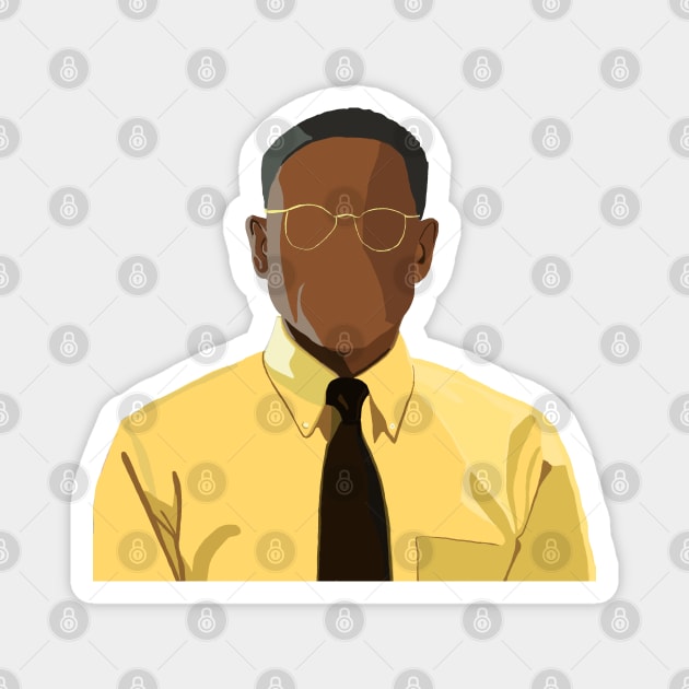 Better Call Saul/Breaking Bad Gustavo “Gus” Fring Fan Art Magnet by Blue Moon Barn