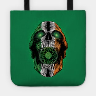 Irish Screaming Skull Tote