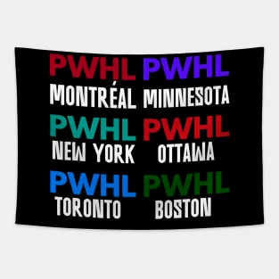 All PWHL MEMEBERS Tapestry