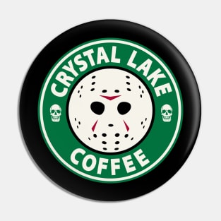 Crystal Lake Coffee Pin