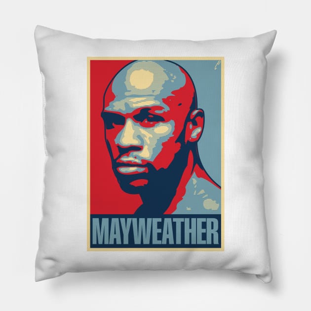 Mayweather Pillow by DAFTFISH