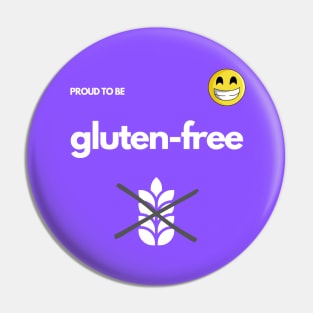 Proud To Be Gluten-Free - Purple Pin