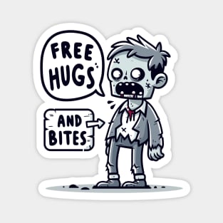 Free hugs and bites - Zombie Magnet