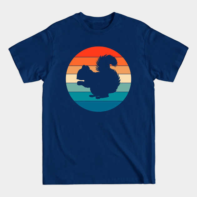 Vintage Retro Squirrel - Squirrel - T-Shirt