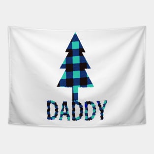 christmas family daddy Tapestry