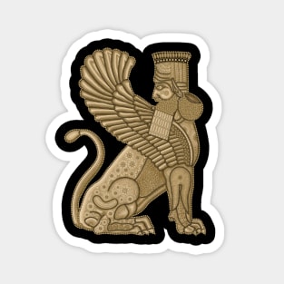 Winged Sphinx Magnet