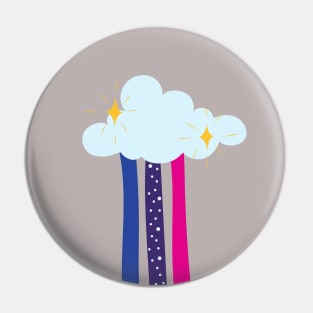 Bisexual rainbow Pin