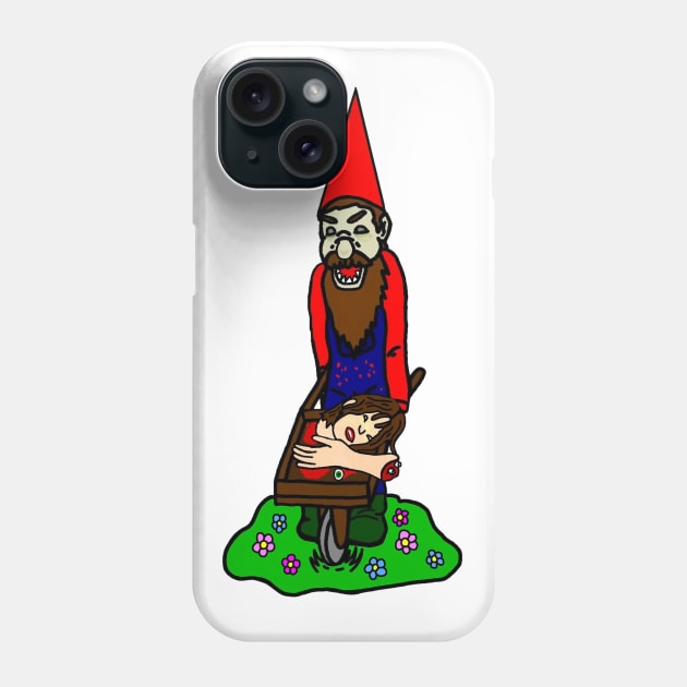 Zombie Gnome Phone Case by imphavok