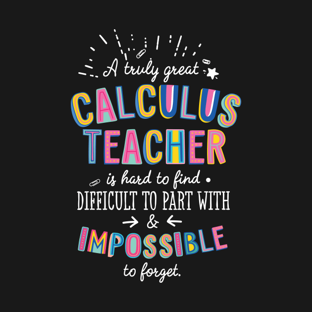 A truly Great Calculus Teacher Gift - Impossible to forget by BetterManufaktur