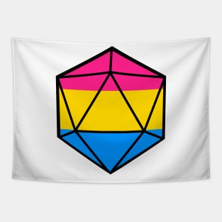 Pansexual Pride d20 Tapestry