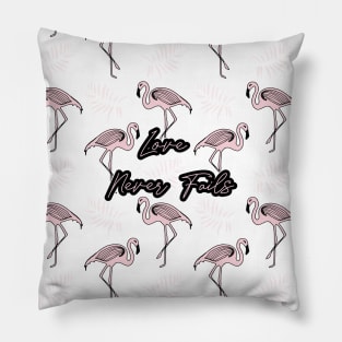 Flamingo Best Life Ever Pillow