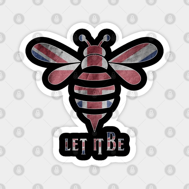 LET IT BE (the beatles) Magnet by QinoDesign