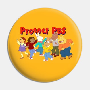 Arthur Protect PBS Pin