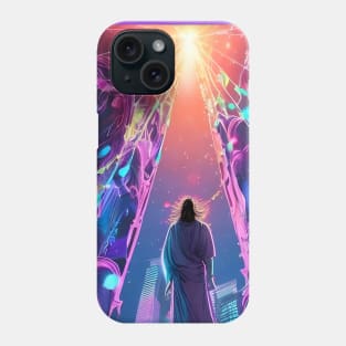 shadow sky  fastasy lighting Phone Case