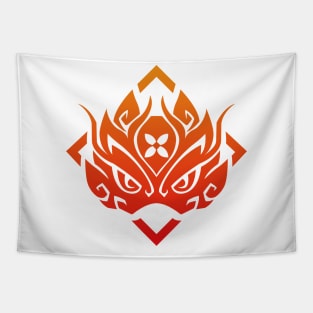 Genshin Impact Gaming Emblem Tapestry