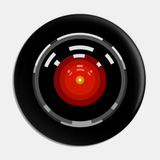 Hal 9000 - minimal style Pin