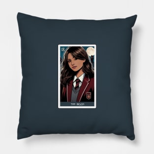 the moon - house of anubis tarot card Pillow