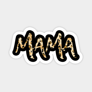 Leopard Printed Mama Magnet