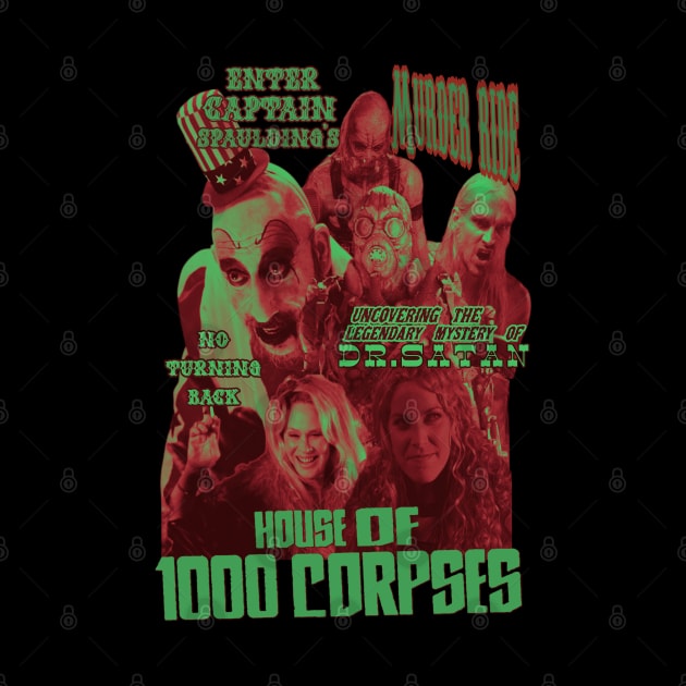 House Of 1000 Corpses, Cult Horror, (Version 2) by The Dark Vestiary