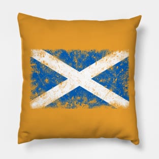 Scotland Vintage Flag Pillow