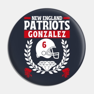 New England Patriots Gonzalez 6 Edition 2 Pin