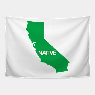 California Native CA Green Tapestry