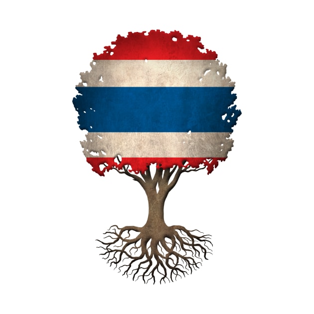 Tree of Life with Thai Flag by jeffbartels