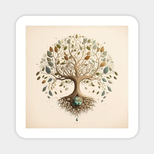 Tree of Life - Designs for a Green Future Magnet