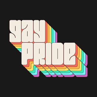 Gay Pride Retro Rainbow T-Shirt